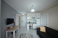 Kuchyň nebo kuchyňský kout v ubytování city59 Suit Otel