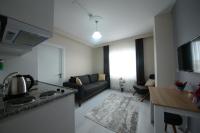 Kuchyň nebo kuchyňský kout v ubytování city59 Suit Otel
