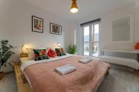 Postel nebo postele na pokoji v ubytování Apartament przy Deptaku