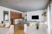 TV a/nebo společenská místnost v ubytování Tinto Dreams Hostel