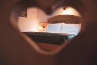 Hotel Garnì La Soldanellaにあるベッド
