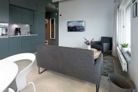 Forenom Hotel Arlandaにあるキッチンまたは簡易キッチン