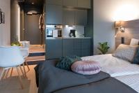 Forenom Hotel Arlandaにあるベッド