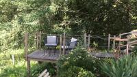 Vonkajšia záhrada v ubytovaní Jungholz Chalet 65