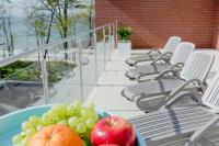 Balkón alebo terasa v ubytovaní Resort Apartamenty Klifowa Rewal 27