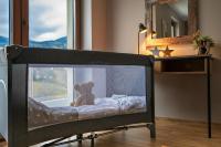 Łóżko lub łóżka w pokoju w obiekcie Apartament MOUNTSEA ,Karpacz Ogrodnicza
