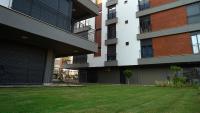 Budova, kde se aparthotel nachází