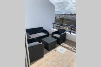 A balcony or terrace at Bungalow en Vista Golf