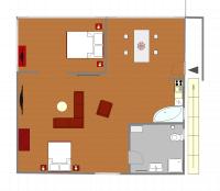 Plan piętra w obiekcie Villa Vesna Private Beach