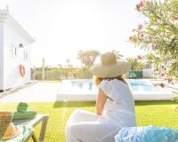 Zahrada ubytování Bungalows Las Almenas