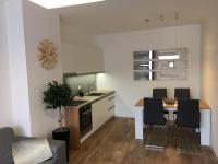 Kuchyň nebo kuchyňský kout v ubytování Apartmán Jestřáb Janské Lázně