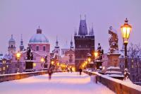 Prague 1 SUNNY APT with terrace by Michal&Friends v zimě