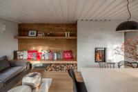 Część wypoczynkowa w obiekcie Finest Ski Chalet Leogang by All in One Apartments