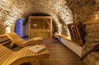 A seating area at VILLAGGIO VAL MOLINI