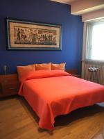 A bed or beds in a room at Appartamento Fronte Mare