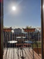 Balkón alebo terasa v ubytovaní Oasi al centro con parcheggio