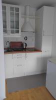 Kuchyň nebo kuchyňský kout v ubytování Vitkov Park Apartment
