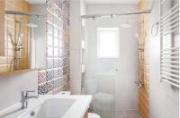 A bathroom at Villa Despina in Kisamos