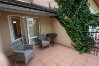 A balcony or terrace at Apart Hotel GOLDEN apartments