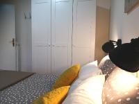Postel nebo postele na pokoji v ubytování Apartment Franko - Hum