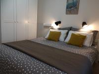 Postel nebo postele na pokoji v ubytování Apartment Franko - Hum