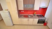 Kuchyň nebo kuchyňský kout v ubytování Apartments Iko