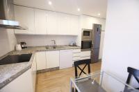 Kuchyň nebo kuchyňský kout v ubytování Apartamento Rialto