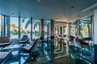 A seating area at Victoria Terme Hotel