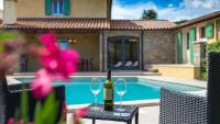 Plán poschodí v ubytovaní Beautiful villa Benvenuti with private pool near Motovun