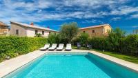 Plán poschodí v ubytovaní Beautiful villa Benvenuti with private pool near Motovun
