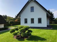 Zahrada ubytování Ferienhaus Strandgut - Reetdachhaus in Strandnähe