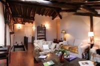 A seating area at La Casona del Pastor