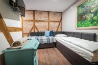 A bed or beds in a room at Guest house Diabora-Veliko Tarnovo