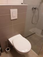 Koupelna v ubytování Apartments Barbi