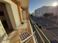 Balkón nebo terasa v ubytování Apartamento Alfarrobeira Mar