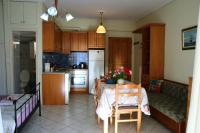 Kuchyň nebo kuchyňský kout v ubytování Nafpaktos Apartments