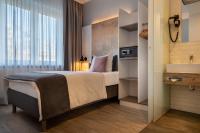 Postel nebo postele na pokoji v ubytování Garner Hotel Berlin - Wilmersdorf by IHG