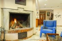 Posezení v ubytování Hotel Los Castaños
