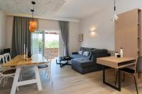 Posezení v ubytování Iliana Apartments