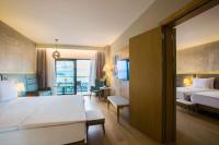 A bed or beds in a room at Radisson Blu Hotel Trabzon