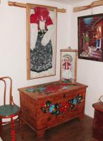 Plán poschodí v ubytovaní Drevenica Art Galery