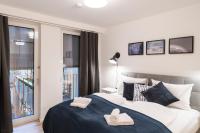Posteľ alebo postele v izbe v ubytovaní Luxury Suites Renngasse