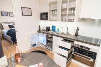 Kuchyňa alebo kuchynka v ubytovaní Luxury Suites Renngasse