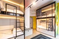 Postel nebo postele na pokoji v ubytování Athens Hub Hostel
