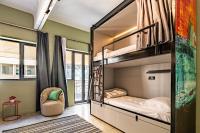 Postel nebo postele na pokoji v ubytování Athens Hub Hostel