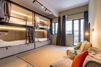 Postel nebo postele na pokoji v ubytování Athens Hub Hostel