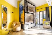 Postel nebo postele na pokoji v ubytování Athens Hub Hostel