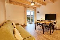 TV a/nebo společenská místnost v ubytování Mountain Apartments Klínovec Hexagon