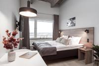 Forenom Hotel Arlandaにあるベッド
