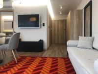 Televízia a/alebo spoločenská miestnosť v ubytovaní Szczyrk-Art Apartments